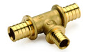Тройник латунный редукционный GOLDFIX 25x25x16 GENERAL FITTINGS