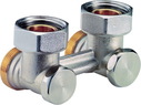 Клапан Н-образный угловой 3/4"x3/4"E (для двухтрубных систем) GIACOMINI арт. R388X002
