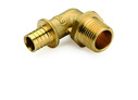 Угольник латунный 90° GOLDFIX с наружной резьбой 20х1/2" GENERAL FITTINGS
