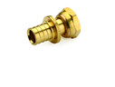 Переход латунный с накидной гайкой GOLDFIX 20х3/4" с плоск. шайбой GENERAL FITTINGS
