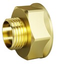 Переход латунный с внутренней/наружной резьбой Ду 25х15 (1"х1/2") LD