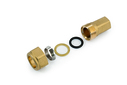 Муфта ремонтная латунная с внутренней резьбой Ду 32 (1 1/4") GENERAL FITTINGS