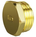 Пробка латунная с наружной резьбой Ду 25 (1") LD