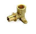 Угольник латунный установочный GOLDFIX ВР 1/2"x20 H=41,5 с настен. креплением GENERAL FITTINGS