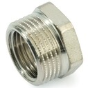 Футорка латунная хромированная Ду 20х15 шестигранная GENERAL FITTINGS