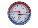 Термоманометр ТМ 80, 10 бар, 20-120°С арт. 63343 AFRISO