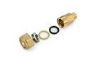 Муфта ремонтная латунная с внутренней/наружной резьбой Ду 32 (1 1/4") GENERAL FITTINGS
