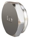 Пробка латунная никелированная с наружной резьбой Ду 25 (1") LD