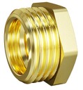 Футорка латунная с внутренней/наружной резьбой Ду 25х20 (1"х3/4") LD