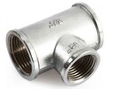 Тройник латунный хромированный редукционный Ду 25х20х25 (1"x3/4"x1") GENERAL FITTINGS